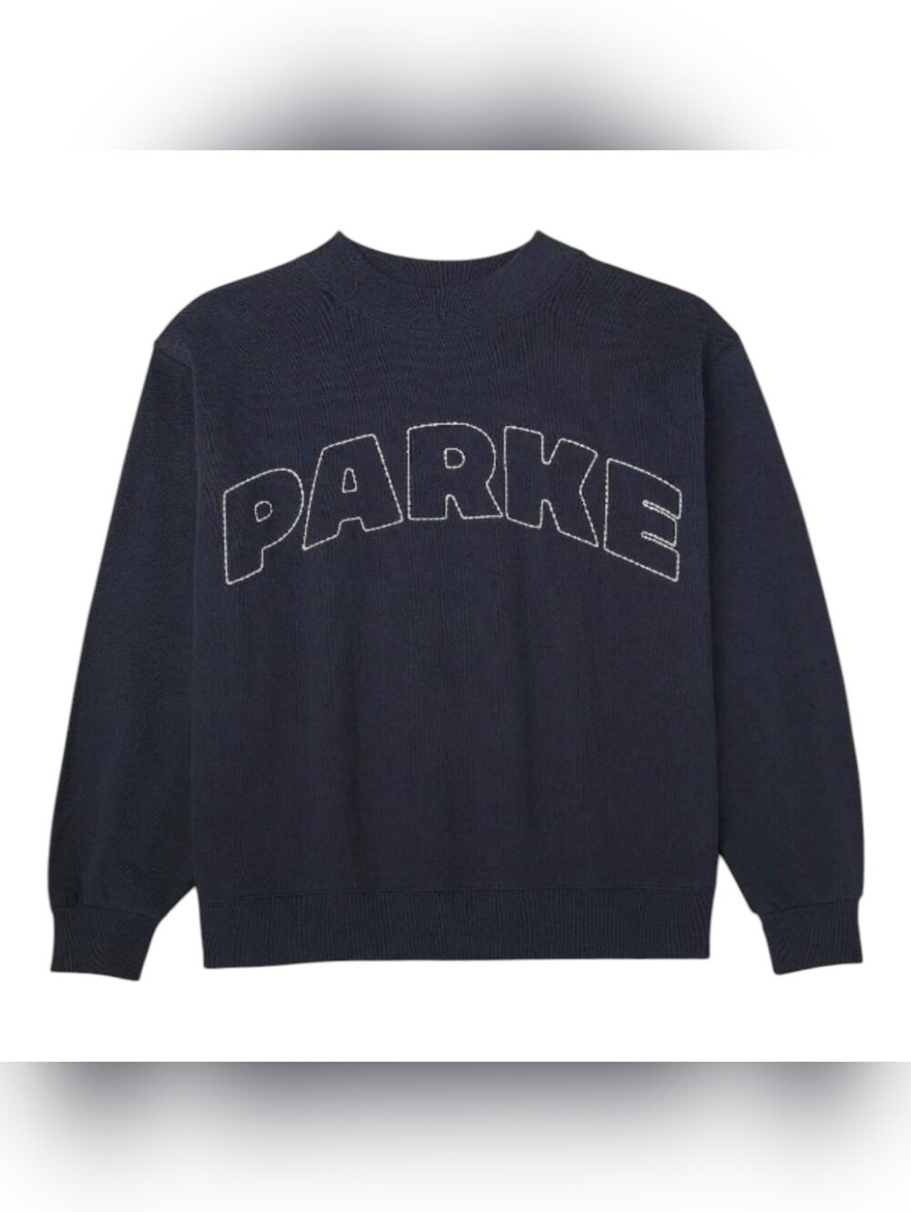 Parke x Target Navy Blue Sweatshirt XXS/XS